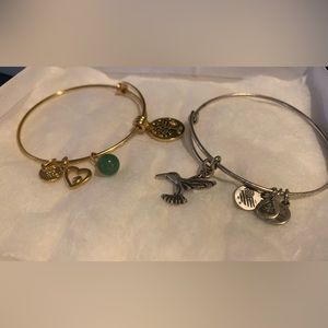 Two Alex & Ani Bracelets